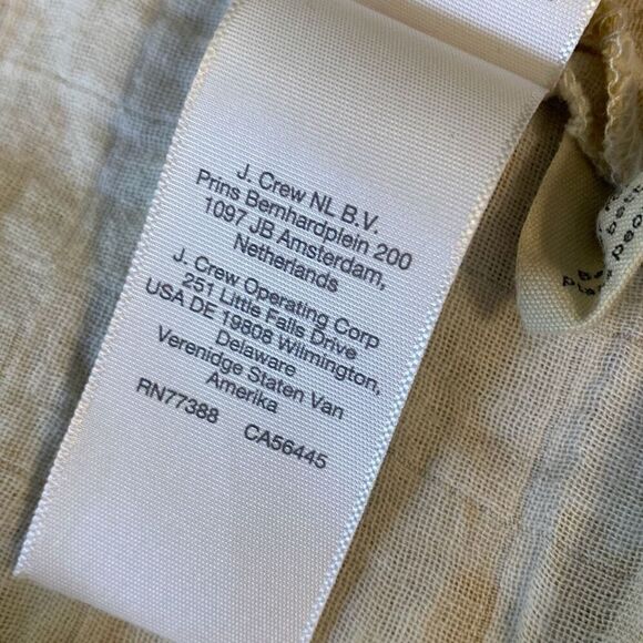 Madewell flutter sleeve floral wrap shirt top XS gauze - Picture 10 of 10